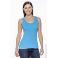 Ladies' LA T 2x1 Rib Tank Top